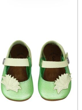MON PETIT unisex The Mary Jane Water Lily-Mon Soft Leather Shoes